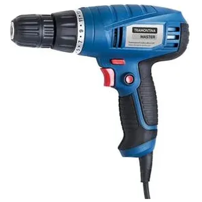 Furadeira e Parafusadeira Eletrica 3 8 Potencia 280w 750 Rpm - Tramontina