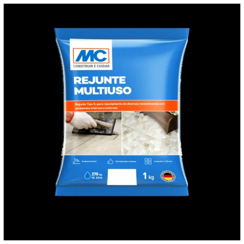 Rejunte Multiuso Platina 1kg MC Bauchemie - MC Bauchemie