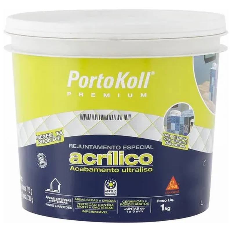 Rejunte Acrílico Patina 1 Kg Portokoll - Portokoll