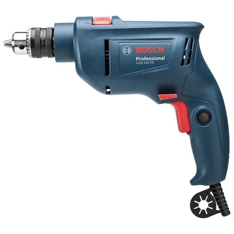 Furadeira de Impacto Bosch GSB 450 RE 450W 3/8" 220V - Bosch