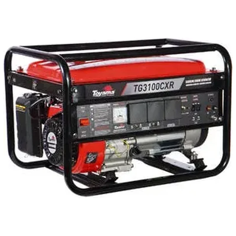 Gerador de Energia Gasolina 3,1 Kva Bivolt TG3100CXR Toyama - Toyama