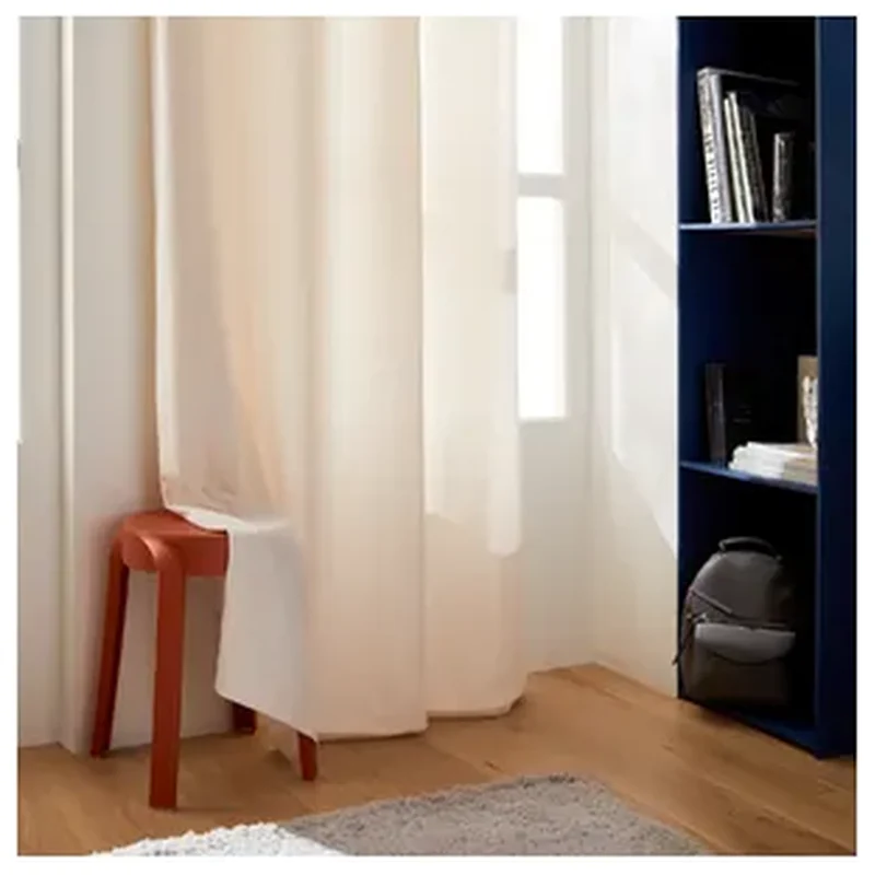 Cortina Kalpe Inspire Varão 1 Folha 1,4x2,8m Branco - Inspire
